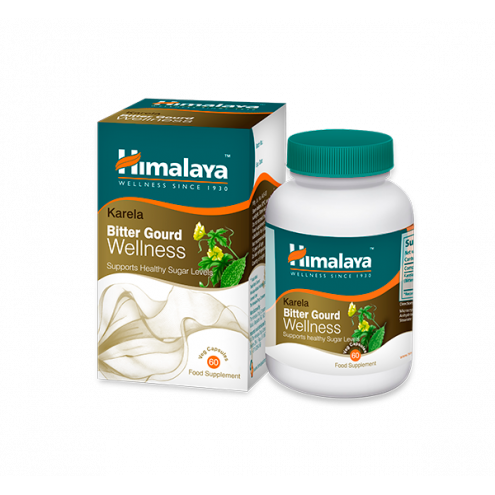 Himalaya Herbals Wellness Karela - Regulates blood glucose, 60 capsules